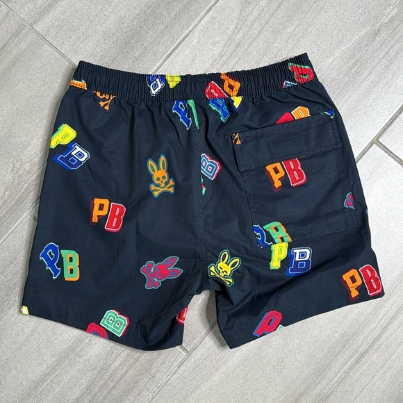 Psycho Bunny Multicolor Swim Trunks - Picture 6 of 6